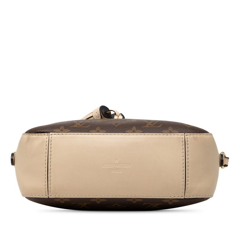 Louis Vuitton Monogram Saintonge Crossbody Shoulder Bag Brown Beige Leather — view 3