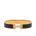 Hermes Click PM Bracelet Gold Black Plated