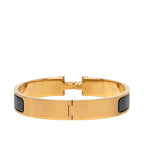 Hermes Click PM Bracelet Gold Black Plated — view 3