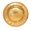 Chanel Logo Brooch Gold Plated