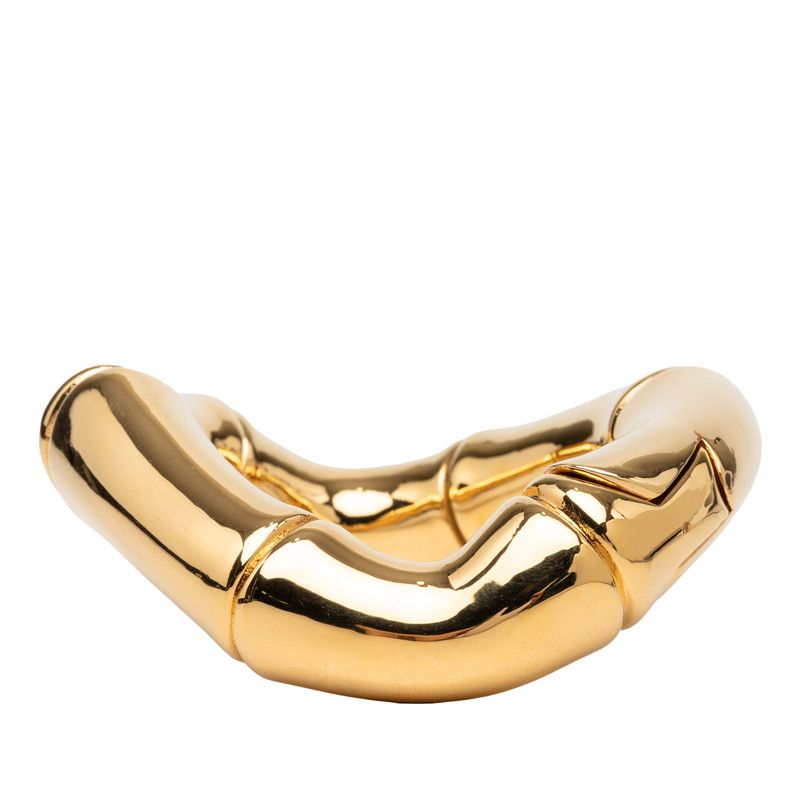 Gucci Bambu Calf Bracelet M Gold Plated — view 3