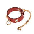 Hermes Rival Glove Holder Red Veau Swift Plated