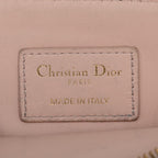 Dior Cannage Caro Coin Purse Pink Lavender Lambskin — view 5