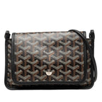 Goyard Plumet Crossbody Shoulder Bag Pouch Wallet Black Brown Leather