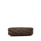 Fendi Zucca Mamma Bucket Shoulder Bag Brown Canvas Leather — view 3