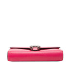 Gucci Dionysus Chain Wallet Shoulder Bag Crossbody Pink Leather — view 3