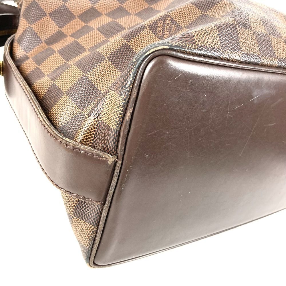 Louis Vuitton Shoulder Bag Chelsea Damier Canvas Ebene Brown — view 5