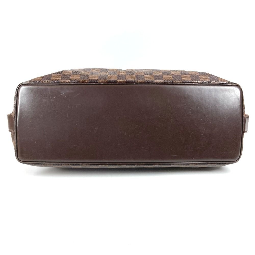 Louis Vuitton Shoulder Bag Chelsea Damier Canvas Ebene Brown — view 3