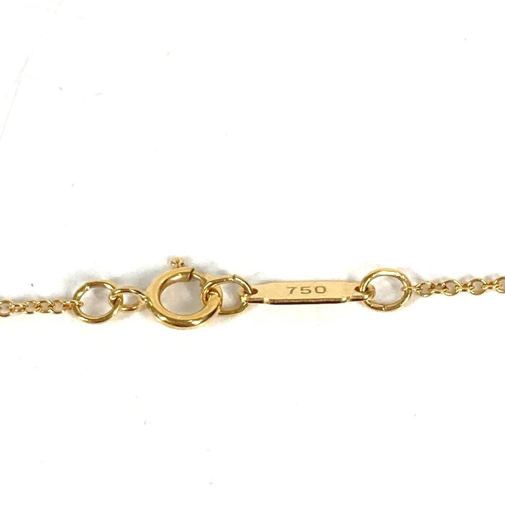 Tiffany & Co Necklace Door Knock Akoya Pearl Diamond Gold — view 6