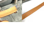 Louis Vuitton Boston Bag Keepall Bandouliere 50 Leather Canvas Gray — view 9