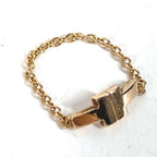 Tiffany & Co Ring T Two Chain Gold — view 3