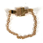 Tiffany & Co Ring T Two Chain Gold — view 6