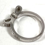 Chanel Ring Ribbon Diamond Silver — view 4