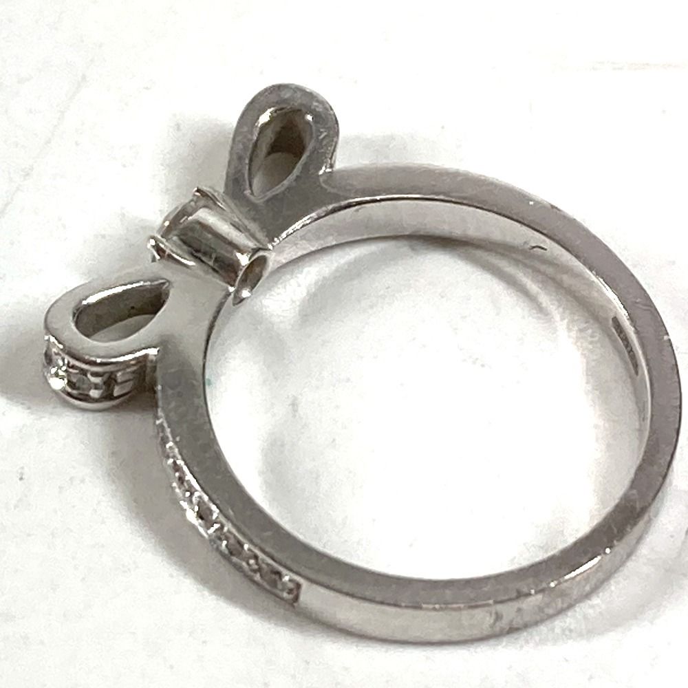 Chanel Ring Ribbon Diamond Silver — view 4