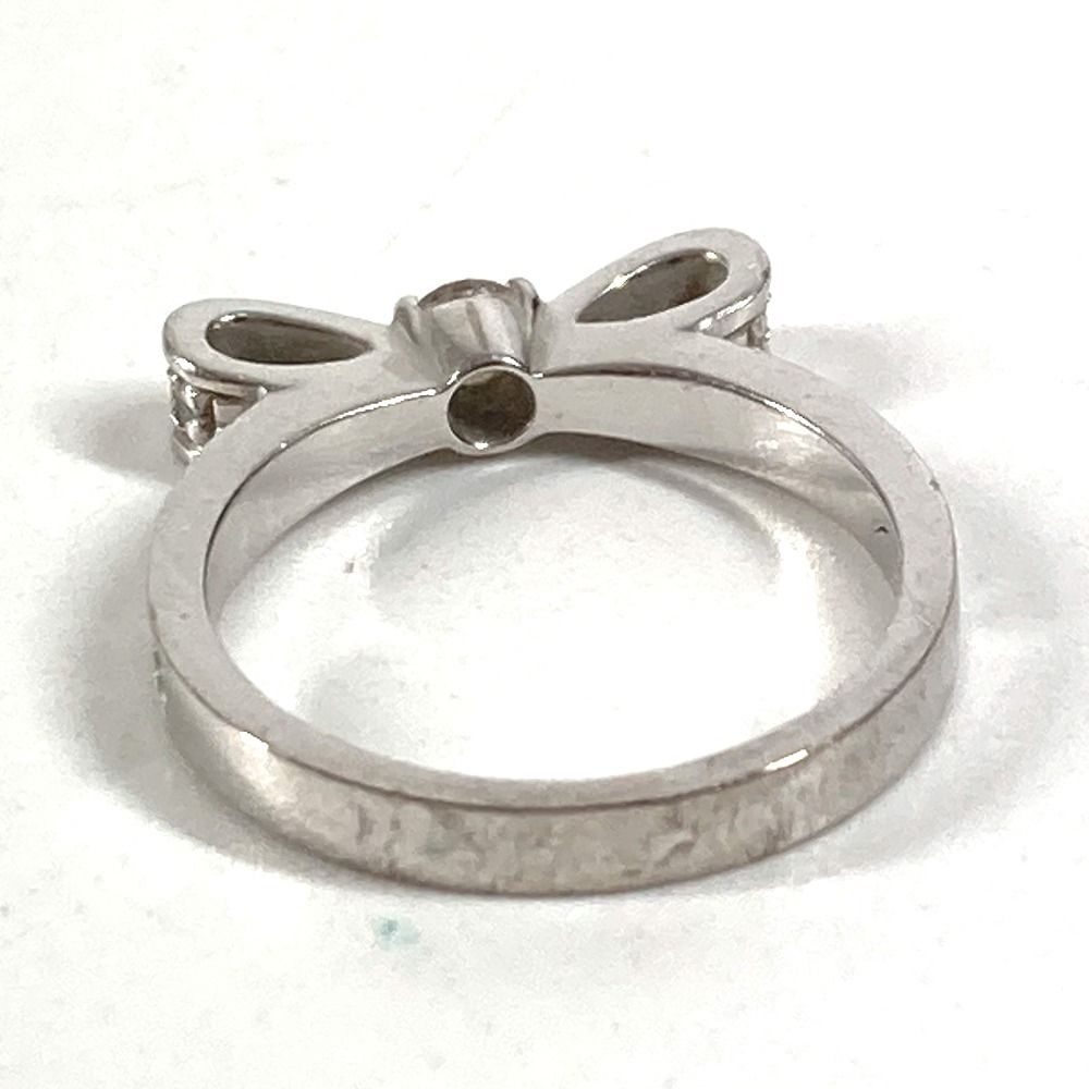 Chanel Ring Ribbon Diamond Silver — view 8