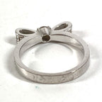 Chanel Ring Ribbon Diamond Silver — view 8