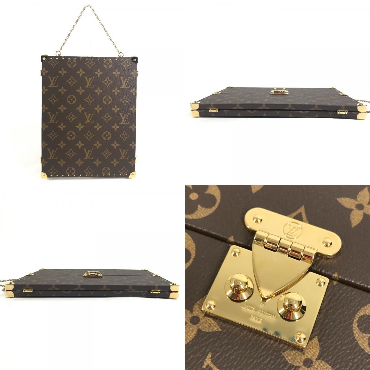 Louis Vuitton Mirror Trunk Monogram Canvas Brown — view 8