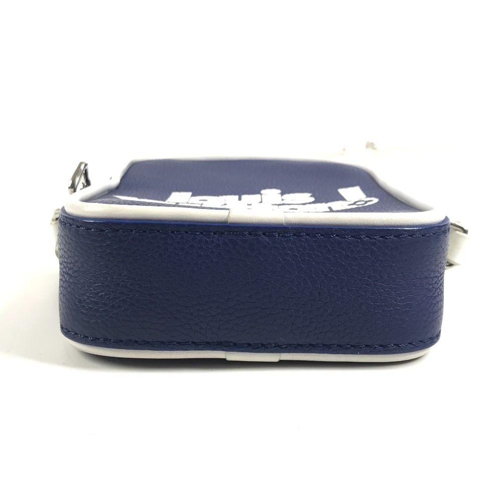 Louis Vuitton Shoulder Bag Danube Ppm Leather Blue — view 5