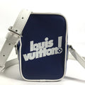 Louis Vuitton Shoulder Bag Danube Ppm Leather Blue