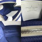 Louis Vuitton Shoulder Bag Danube Ppm Leather Blue — view 9