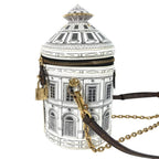 Louis Vuitton Shoulder Bag Cannes Leather White — view 4
