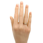 Tiffany & Co 18k Yellow Gold Channel Setting Ring Diamond — view 7