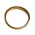 Tiffany & Co 18k Yellow Gold Channel Setting Ring Diamond — view 4