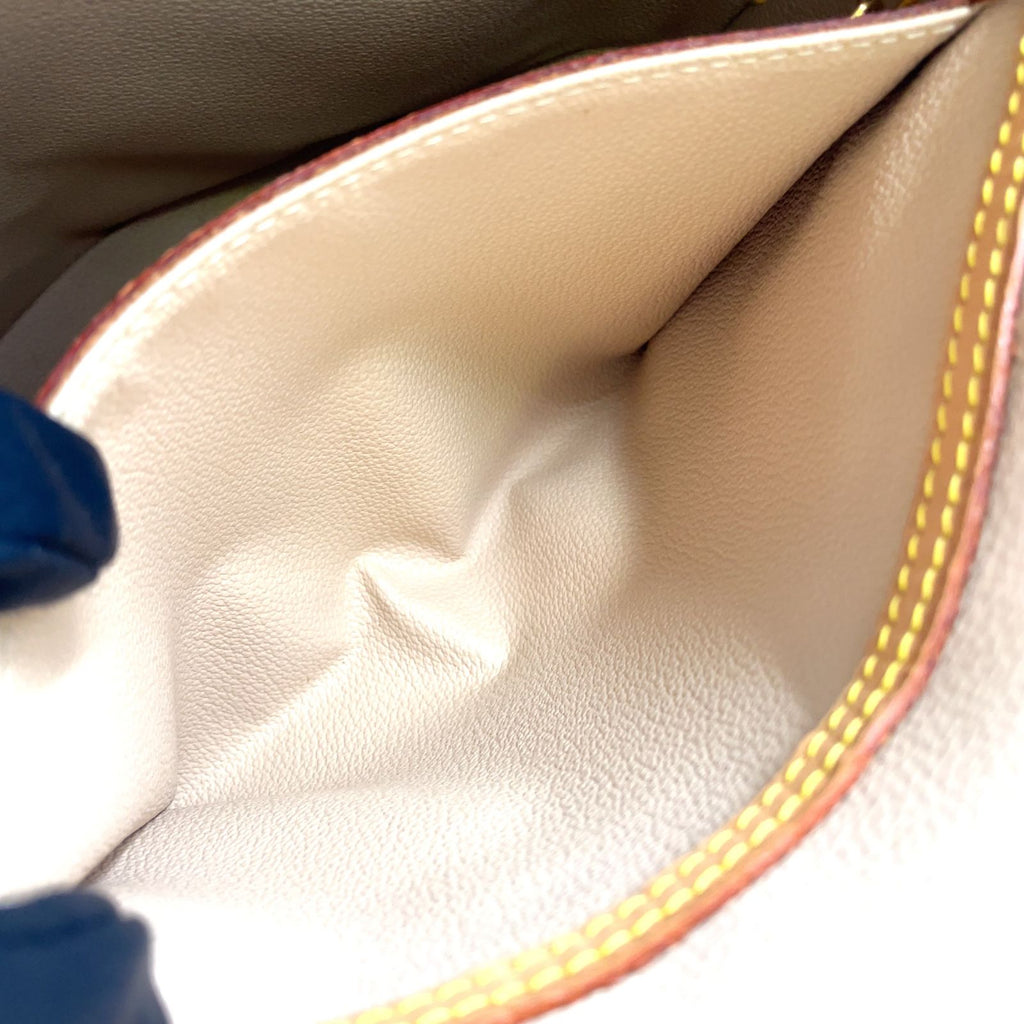 Louis Vuitton Bucket PM Monogram Leather Brown Light Shoulder Bag Gold — view 6