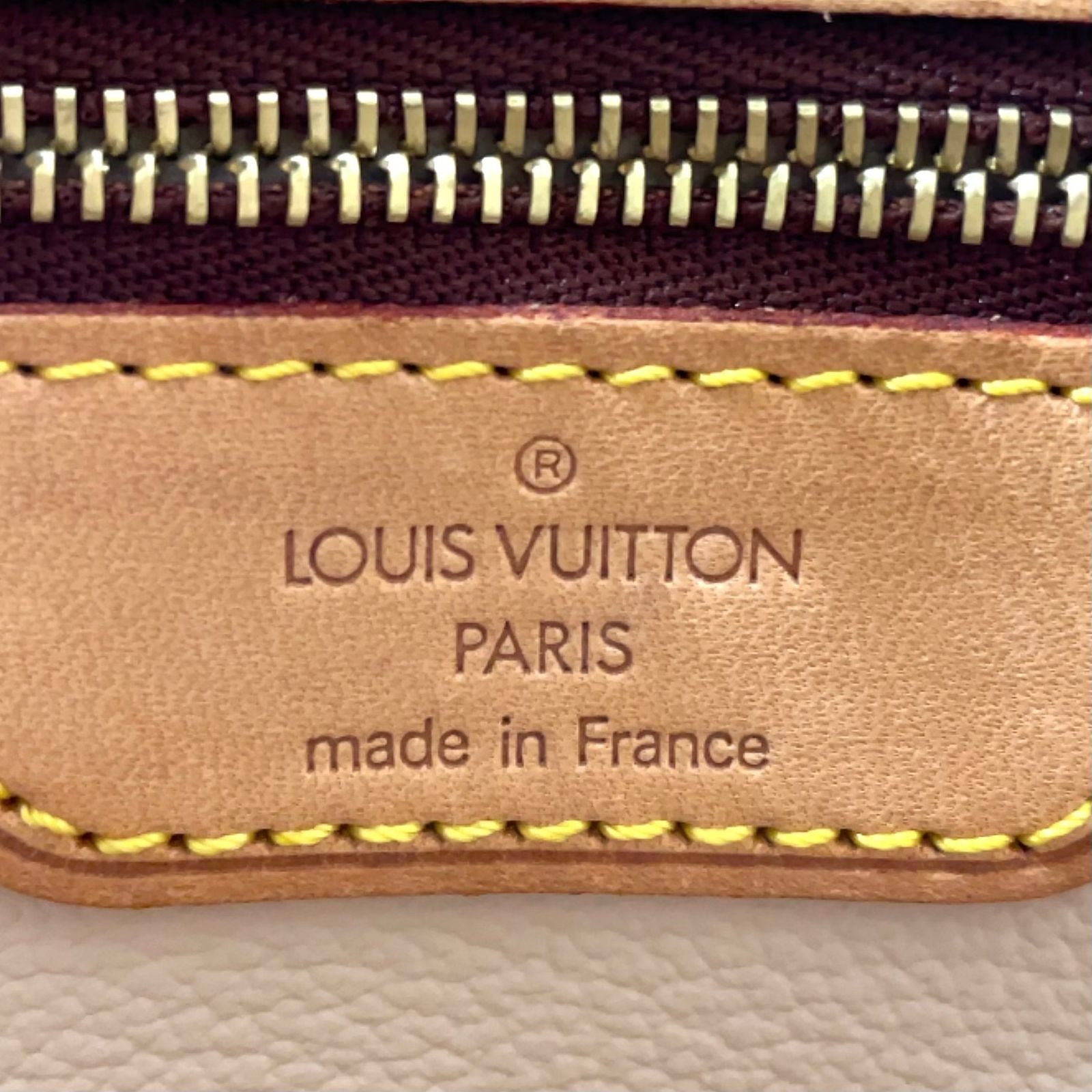 Louis Vuitton Bucket PM Monogram Leather Brown Light Shoulder Bag Gold — view 4