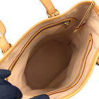 Louis Vuitton Bucket PM Monogram Leather Brown Light Shoulder Bag Gold — view 3