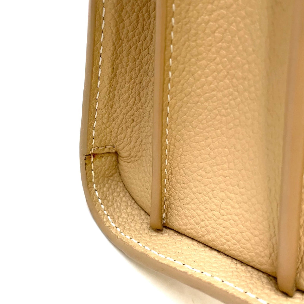 Saint Laurent Sac Dojour 2-Way Leather Beige Handbag Silver — view 9
