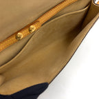 Louis Vuitton Pochette Twin GM Monogram Leather Brown Light Shoulder Bag Gold — view 3