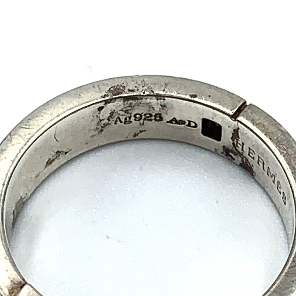 Hermes Cles Silver Ring — view 7