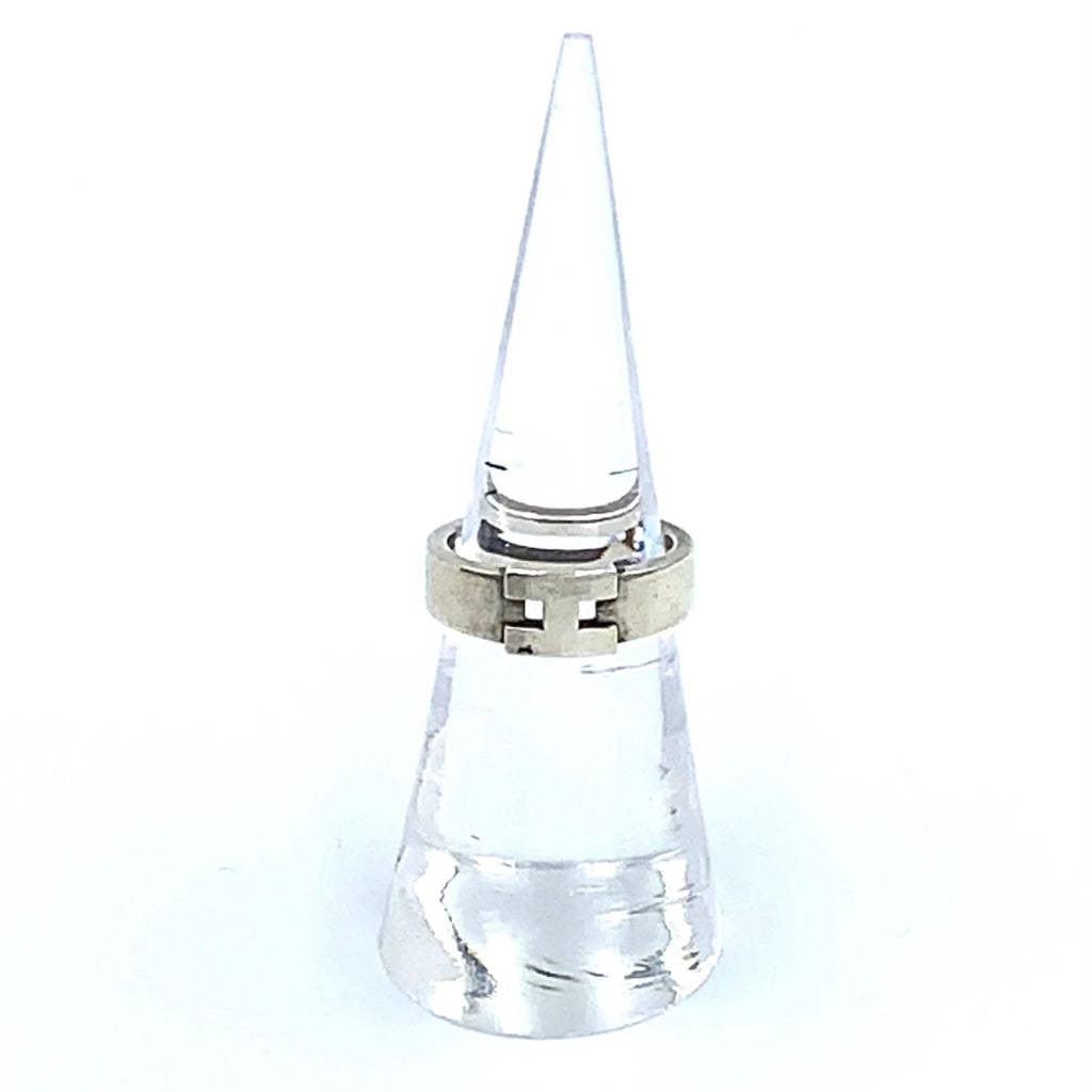 Hermes Cles Silver Ring — view 5