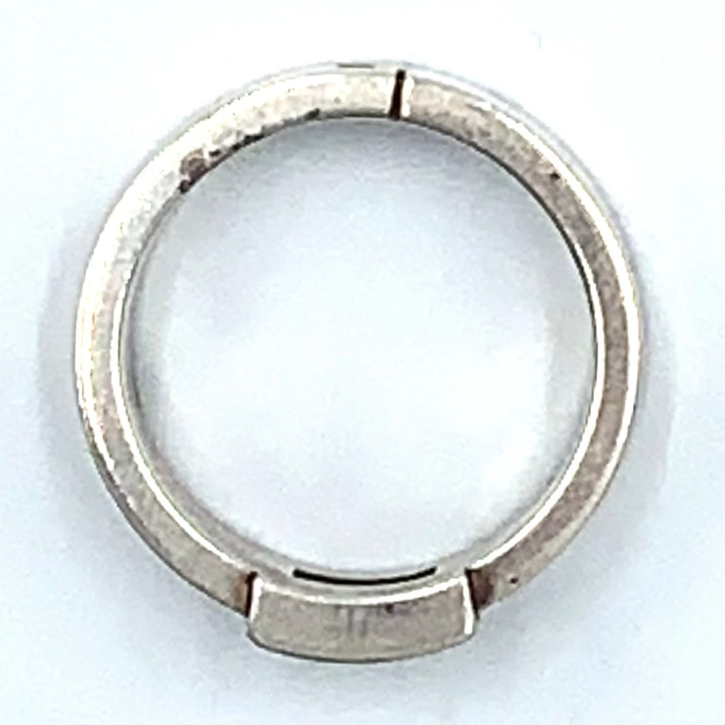 Hermes Cles Silver Ring — view 3