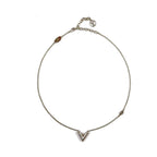 Louis Vuitton Essential Metal Silver Necklace — view 3