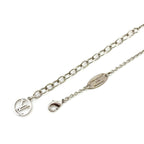Louis Vuitton Essential Metal Silver Necklace — view 7