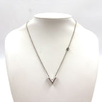 Louis Vuitton Essential Metal Silver Necklace — view 9