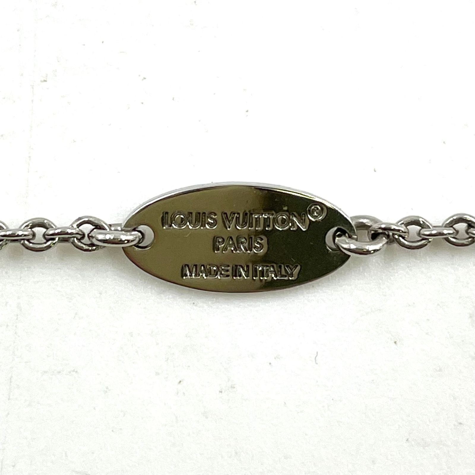 Louis Vuitton Essential Metal Silver Necklace — view 4