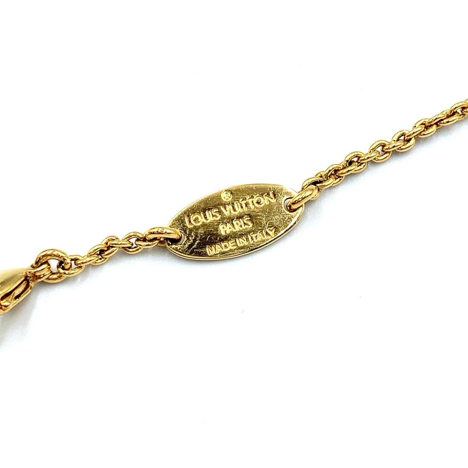 Louis Vuitton Essential Gold Plated Necklace — view 4