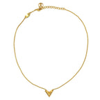 Louis Vuitton Essential Gold Plated Necklace — view 3
