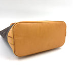 Louis Vuitton Monogram Leather Brown Light Handbag Gold — view 5