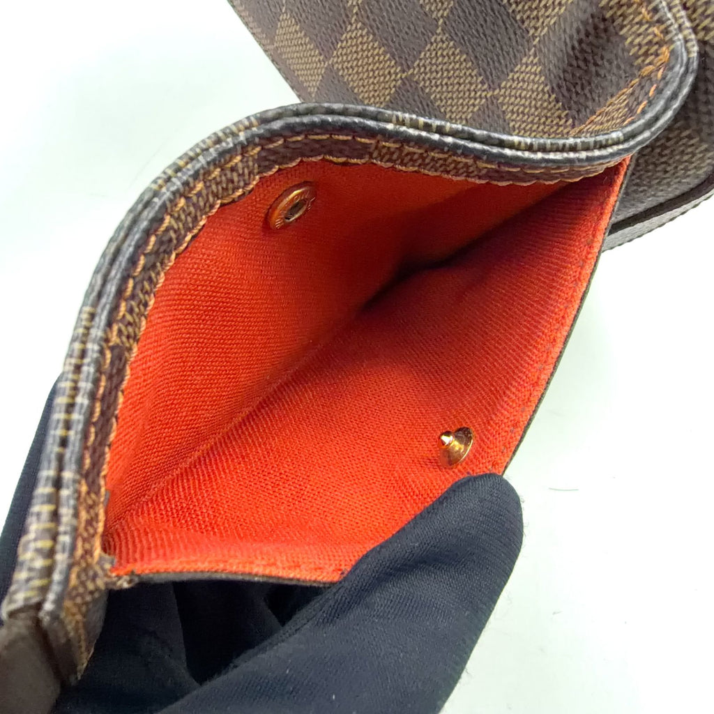 Louis Vuitton Damier Geronimos Brown Belt Bag Gold — view 9
