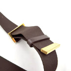 Louis Vuitton Damier Geronimos Brown Belt Bag Gold — view 6