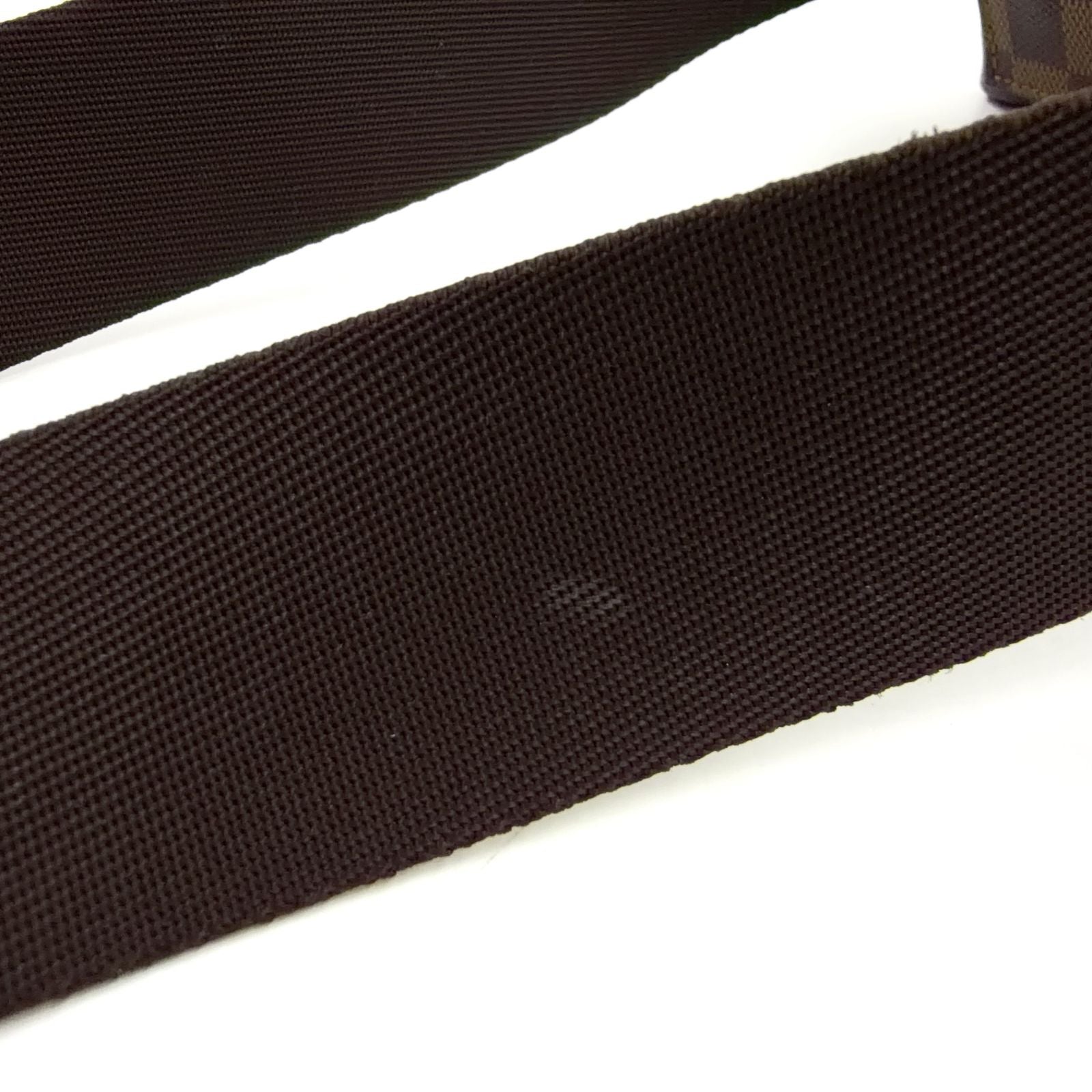 Louis Vuitton Damier Geronimos Brown Belt Bag Gold — view 5