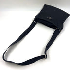 Prada Nylon Black Shoulder Bag Silver — view 5
