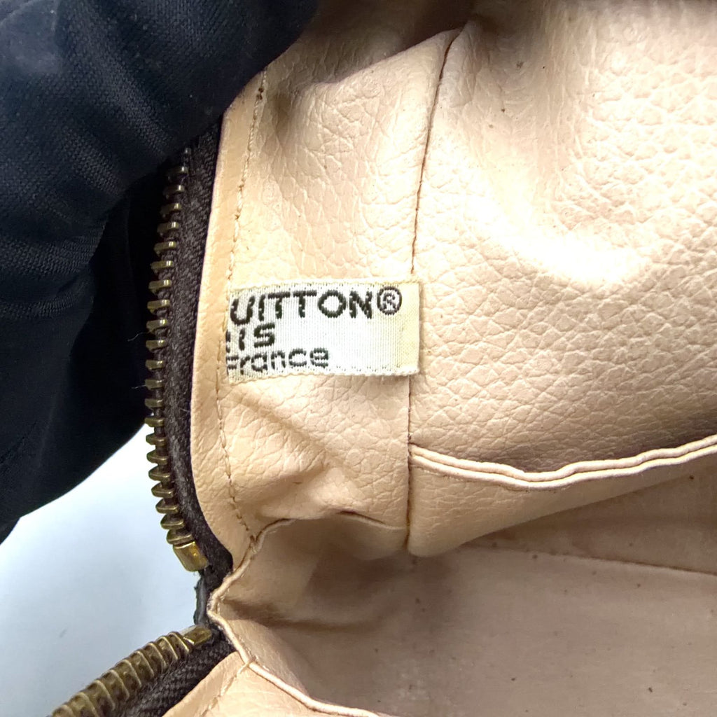 Louis Vuitton Trousse Toilette 28 Monogram Brown Cosmetic Pouch Gold — view 5