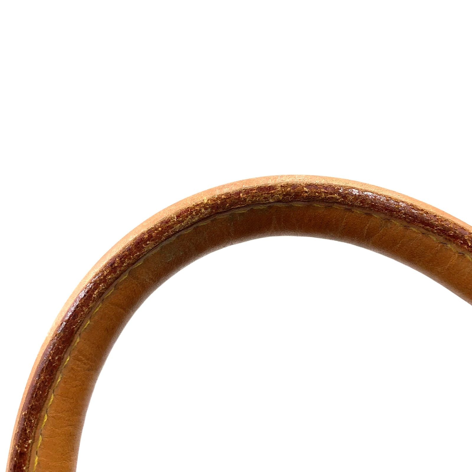Louis Vuitton Keepall 60 Monogram Leather Brown Light Boston Bag Gold — view 6