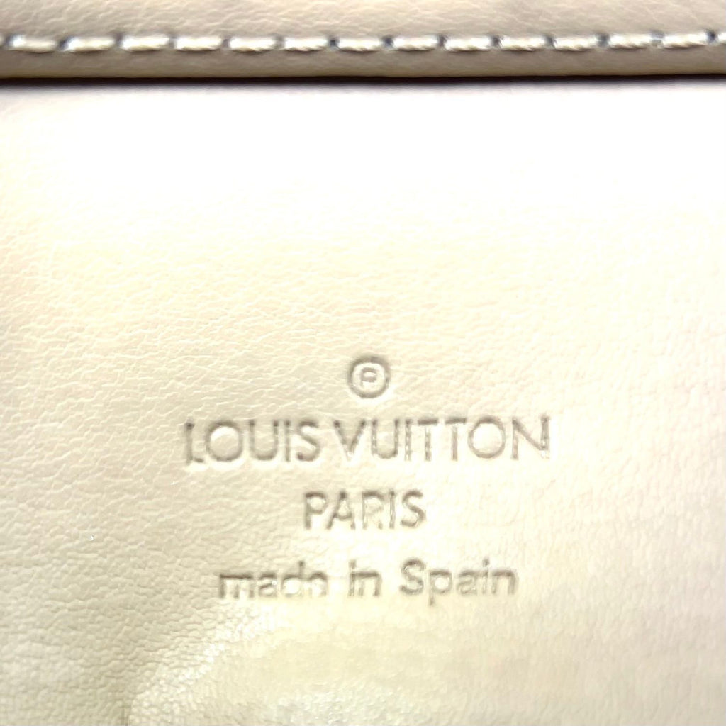 Louis Vuitton Houston Monogram Vernis Jaune Enamel Yellow Tote Gold — view 4