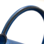 Louis Vuitton Speedy 25 Epi Toledo Blue Leather Handbag Gold — view 5